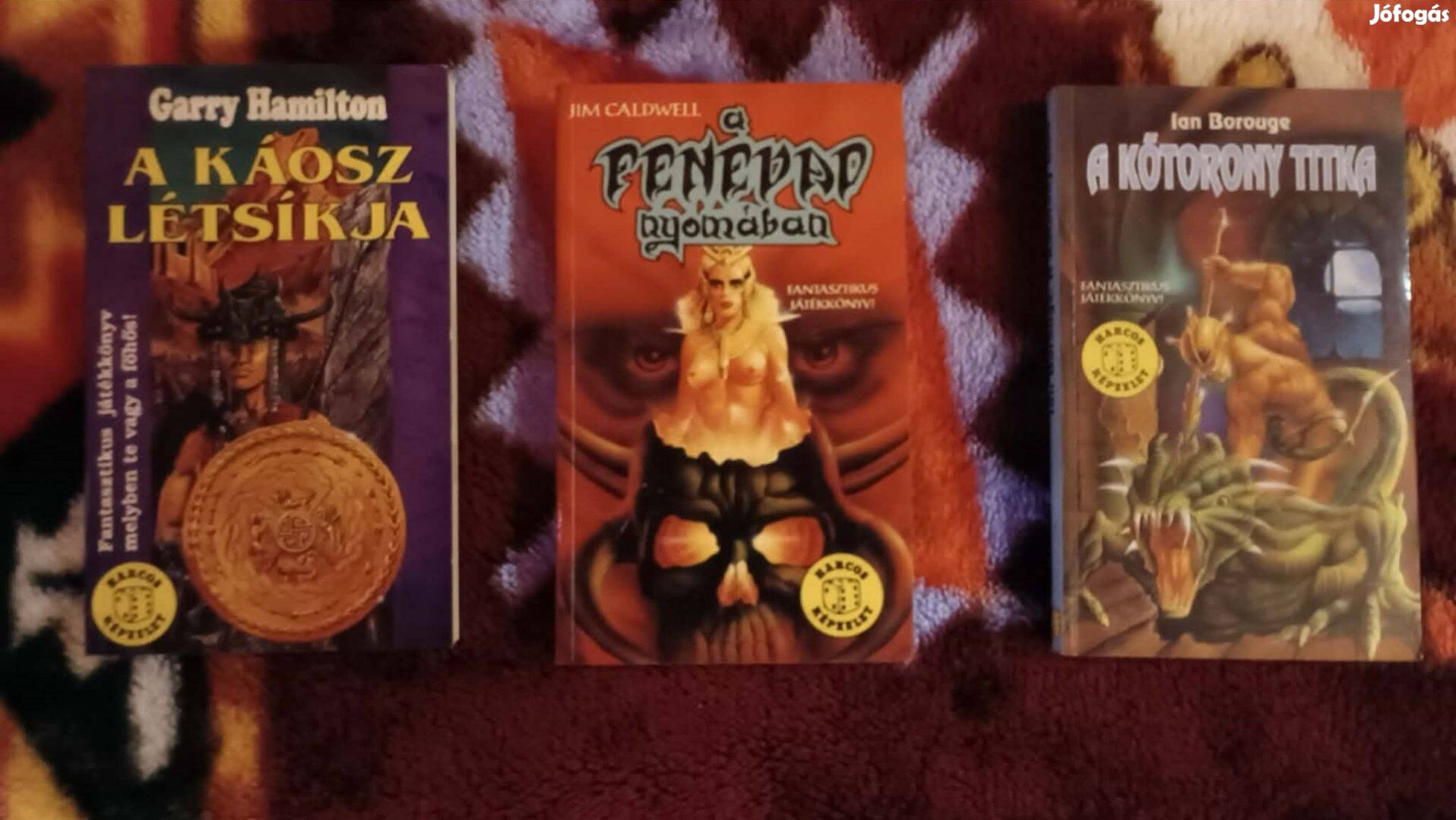 Harcos Képzelet könyvek 3 egyben