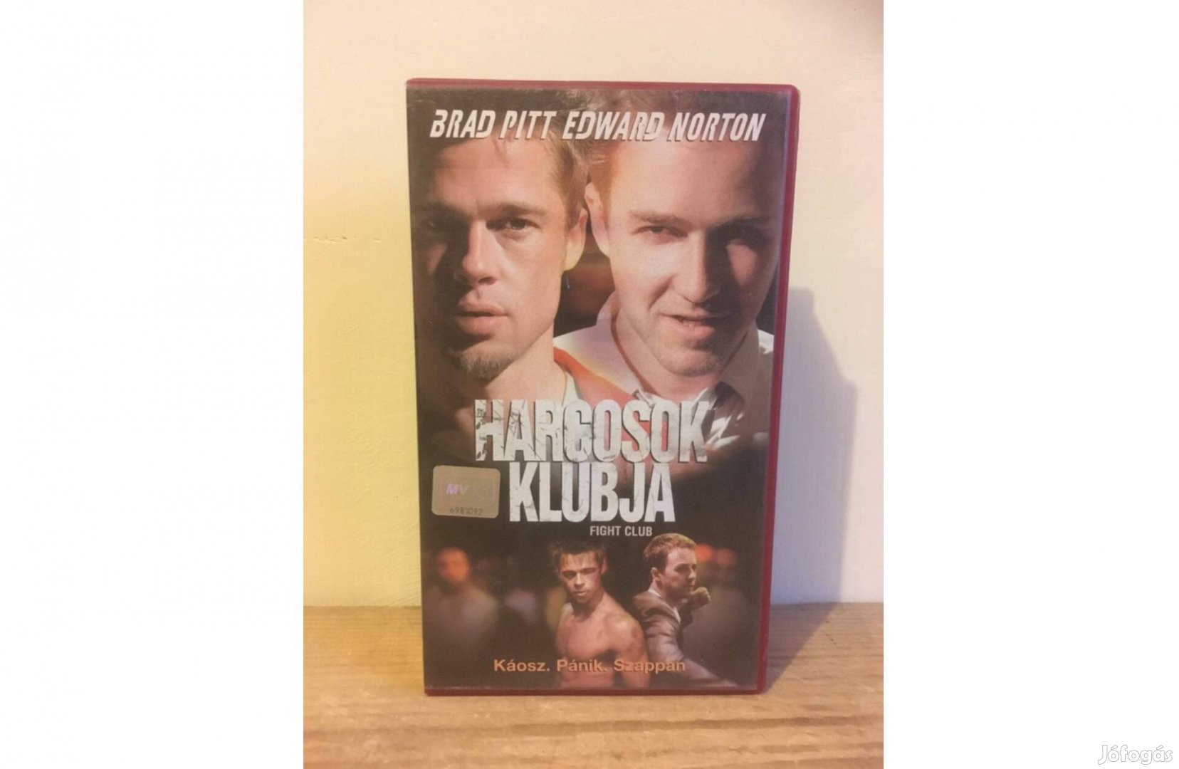 Harcosok klubja VHS kazetta