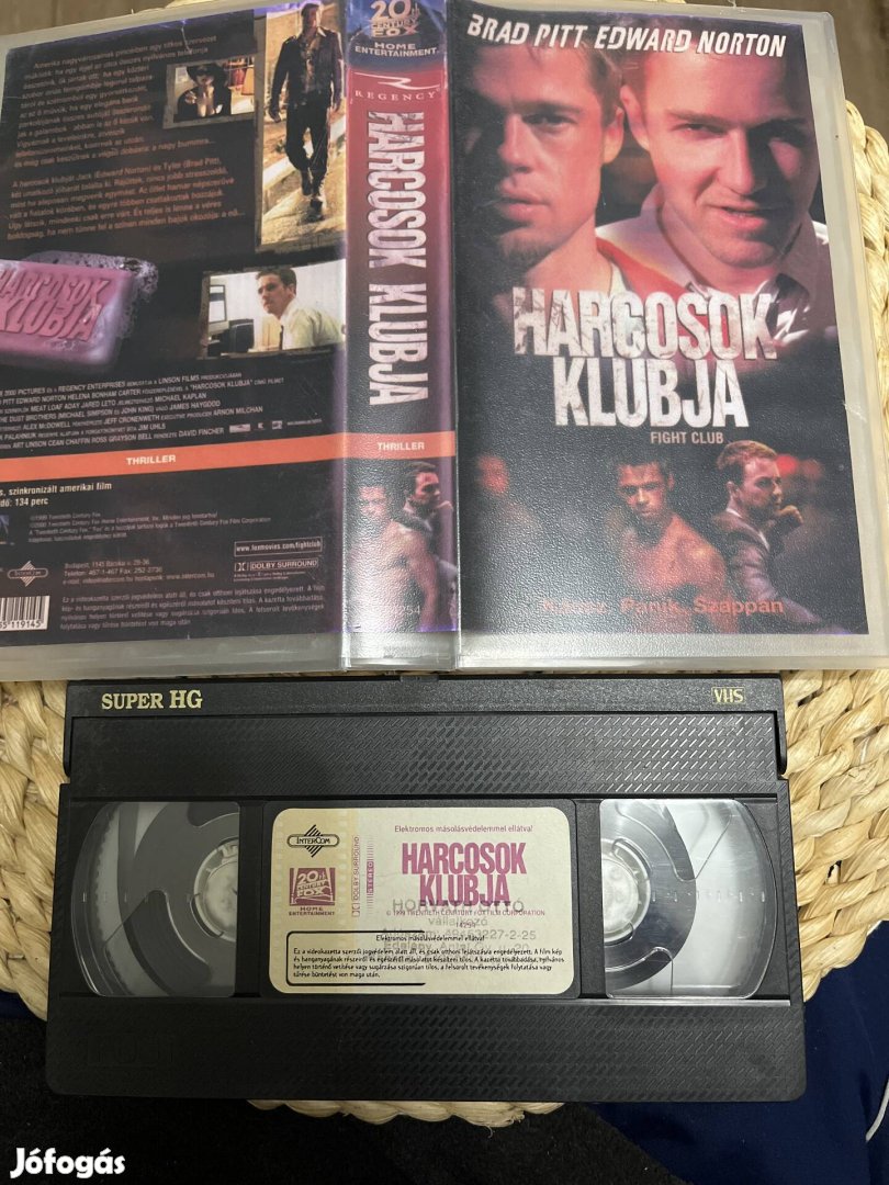 Harcosok klubja vhs m