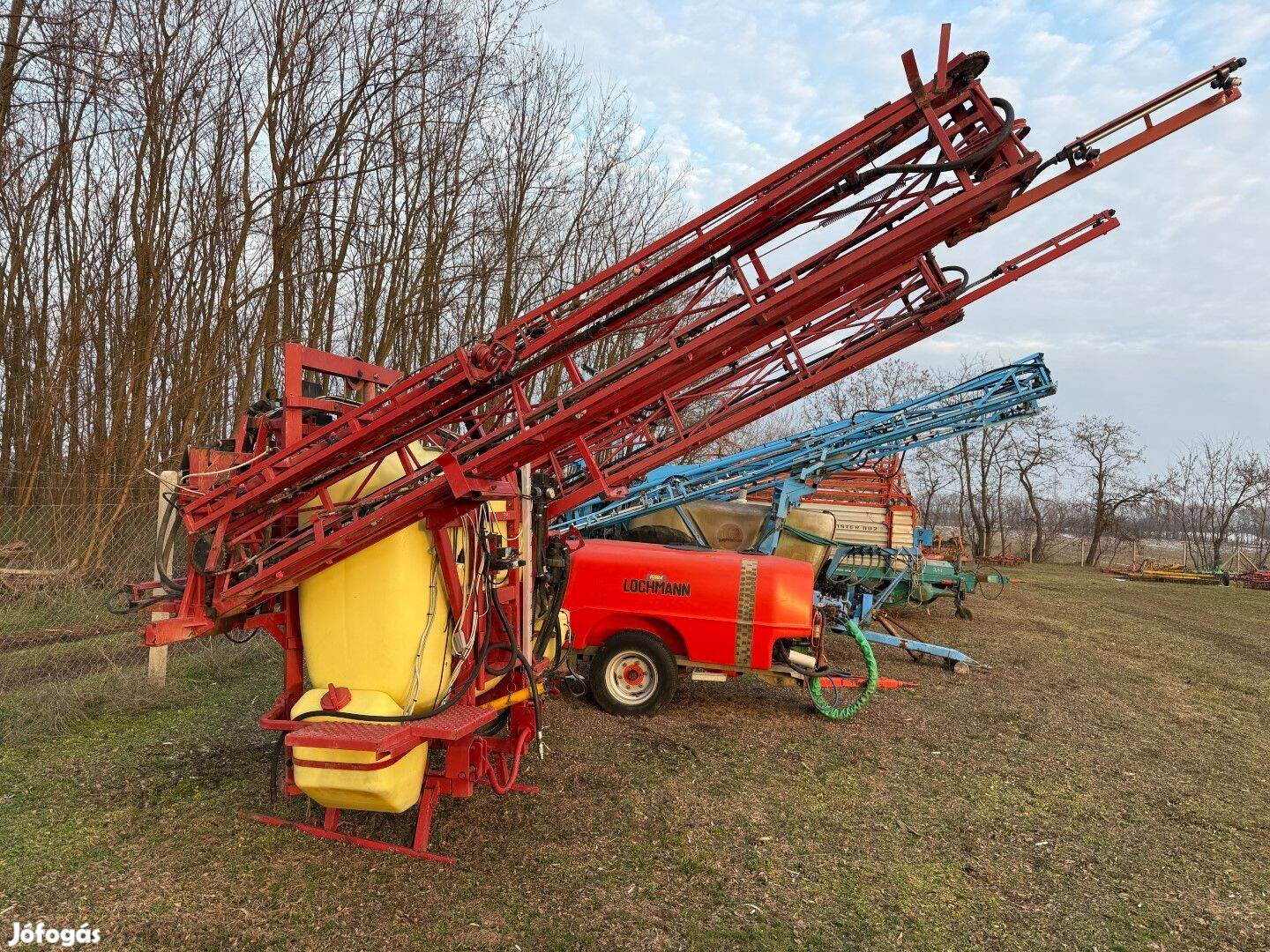 Hardi 1200/24 vegyszerező, szántóföldi permetező