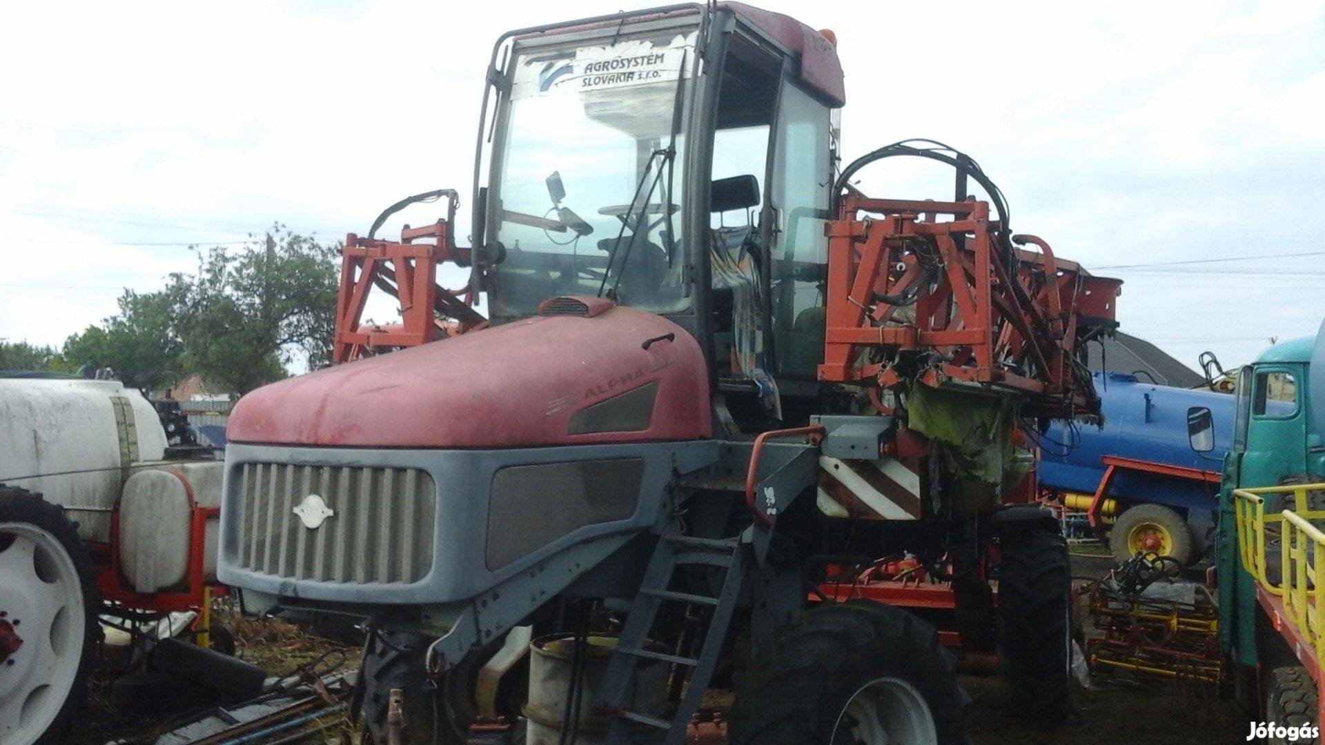 Hardi Alpha Twin Force magánjáro permetezo
