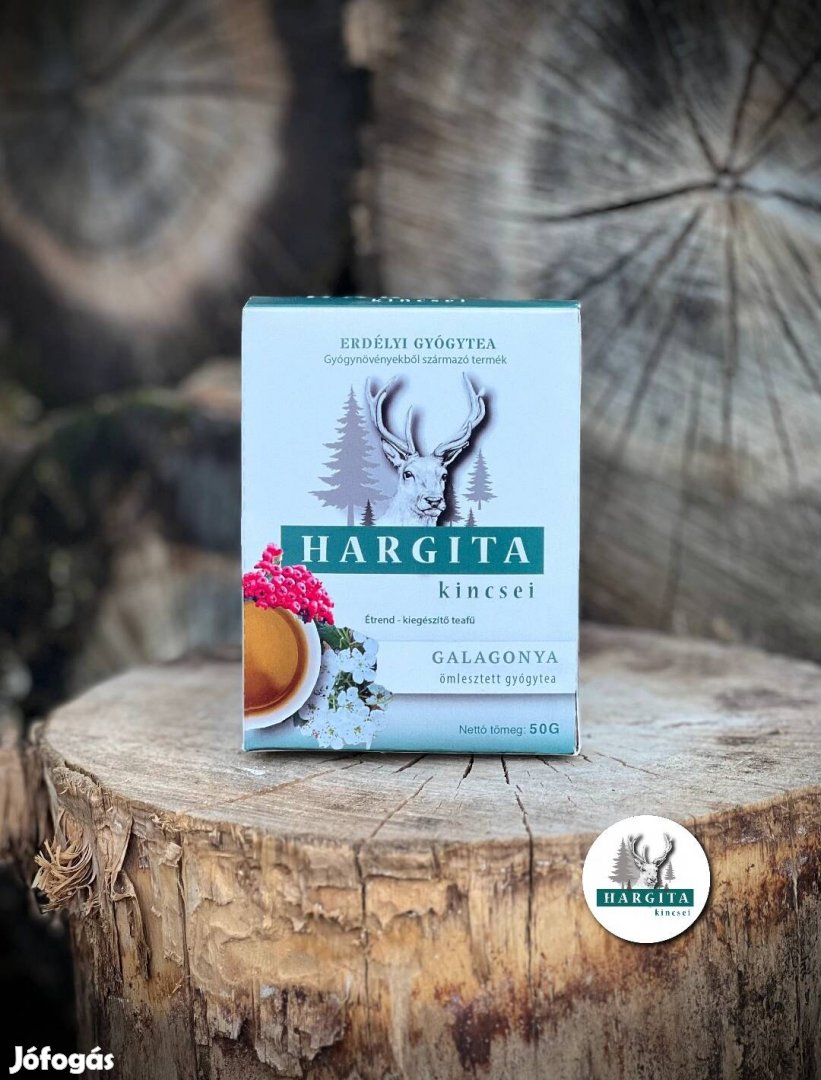Hargita Kincsei Galagonya Ömlesztett Gyógytea 50 gr, Erdélyi Gyógytea 