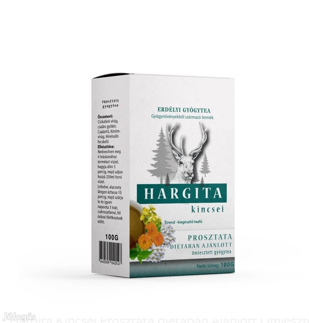 Hargita Kincsei Prosztata diétában ajánlott gyógytea,Erdélyi Gyógytea