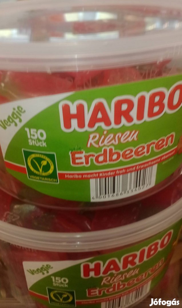 Haribo Riesen Erdbeeren gumicukor 1,2 kg