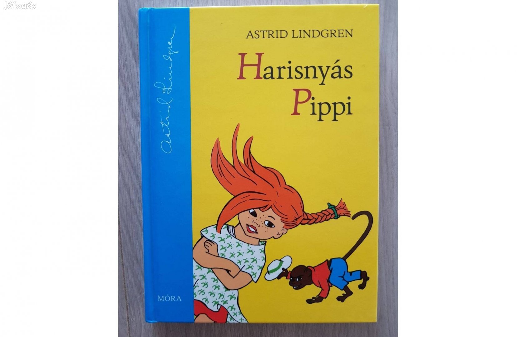 Harisnyás Pippi Astrid Lindgren könyv