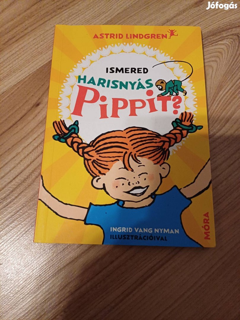 Harisnyás Pippi könyv