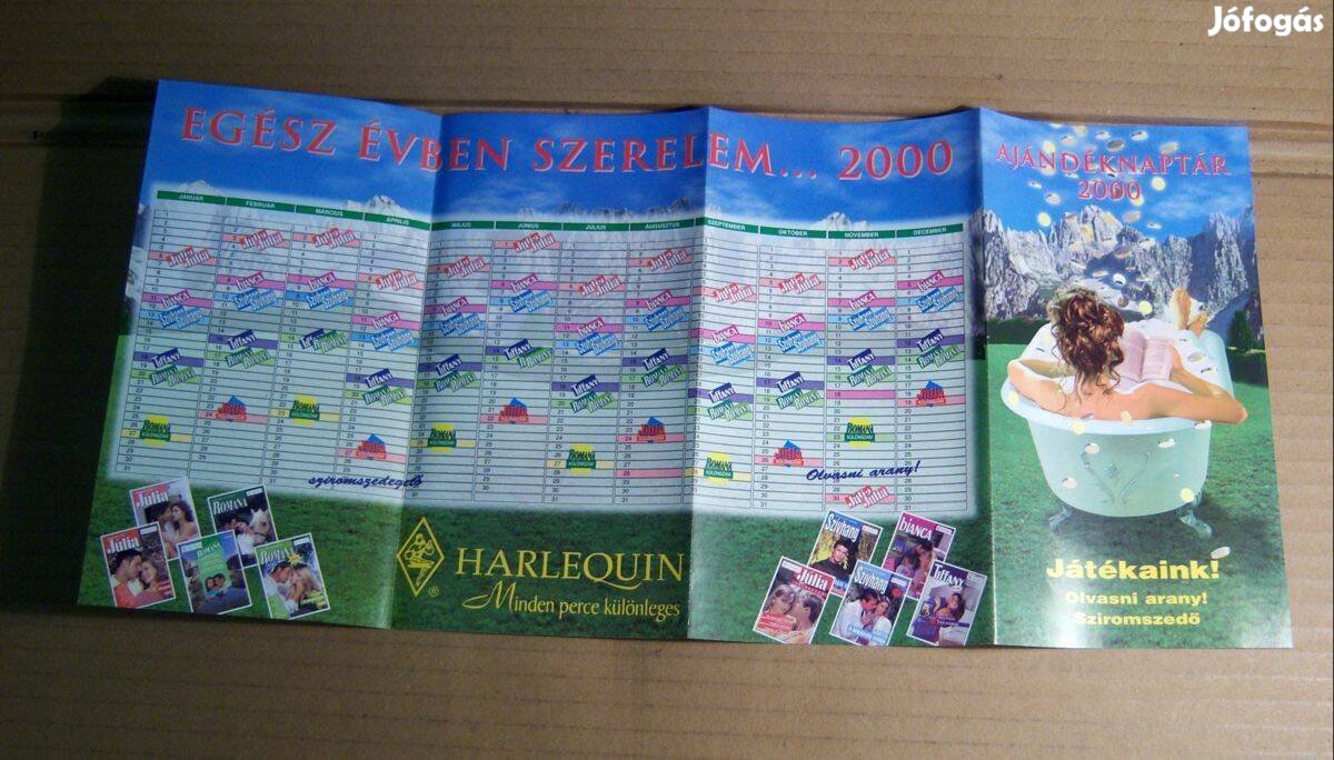 Harlequin Naptár 2000