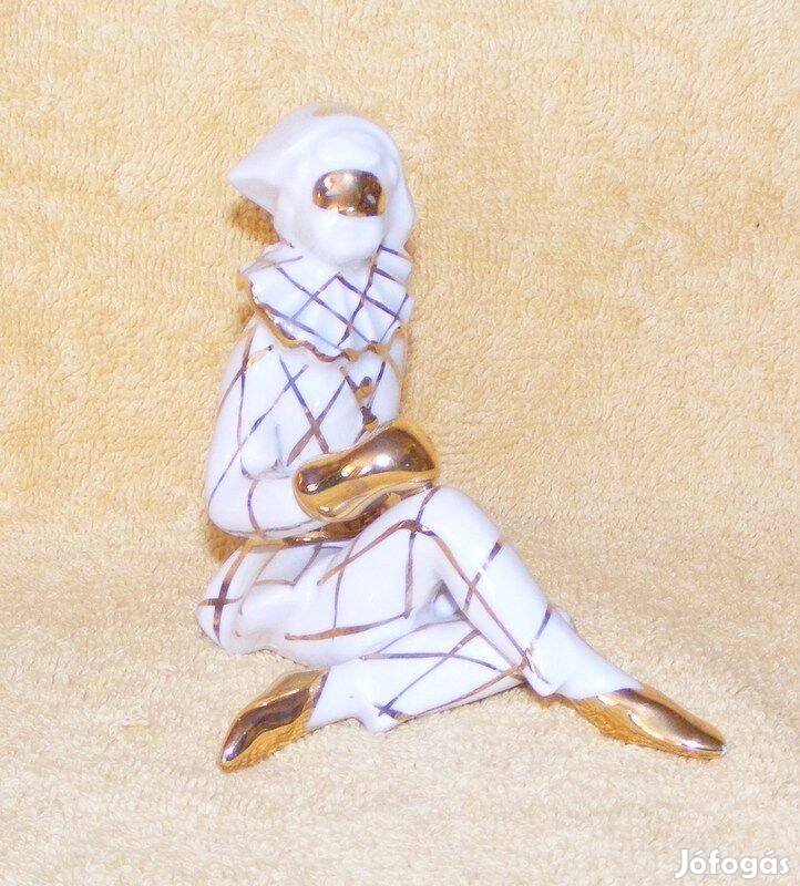 Harlequin porcelán figura