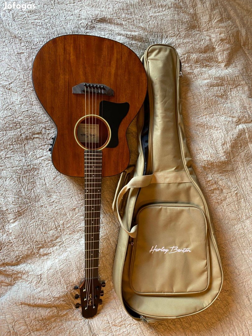 Harley Benton GS-Travel-E LH Mahogany balkezes elektroakusztikus gitár