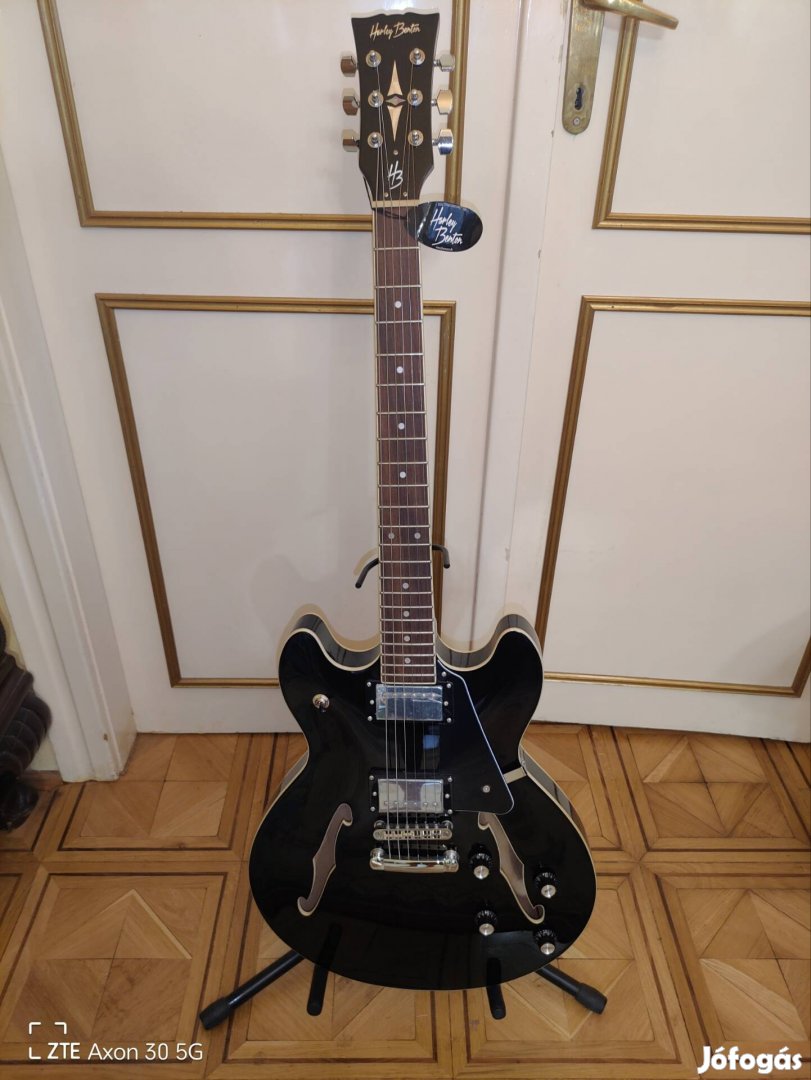 Harley Benton HB 35 Jazz Gitár Új 