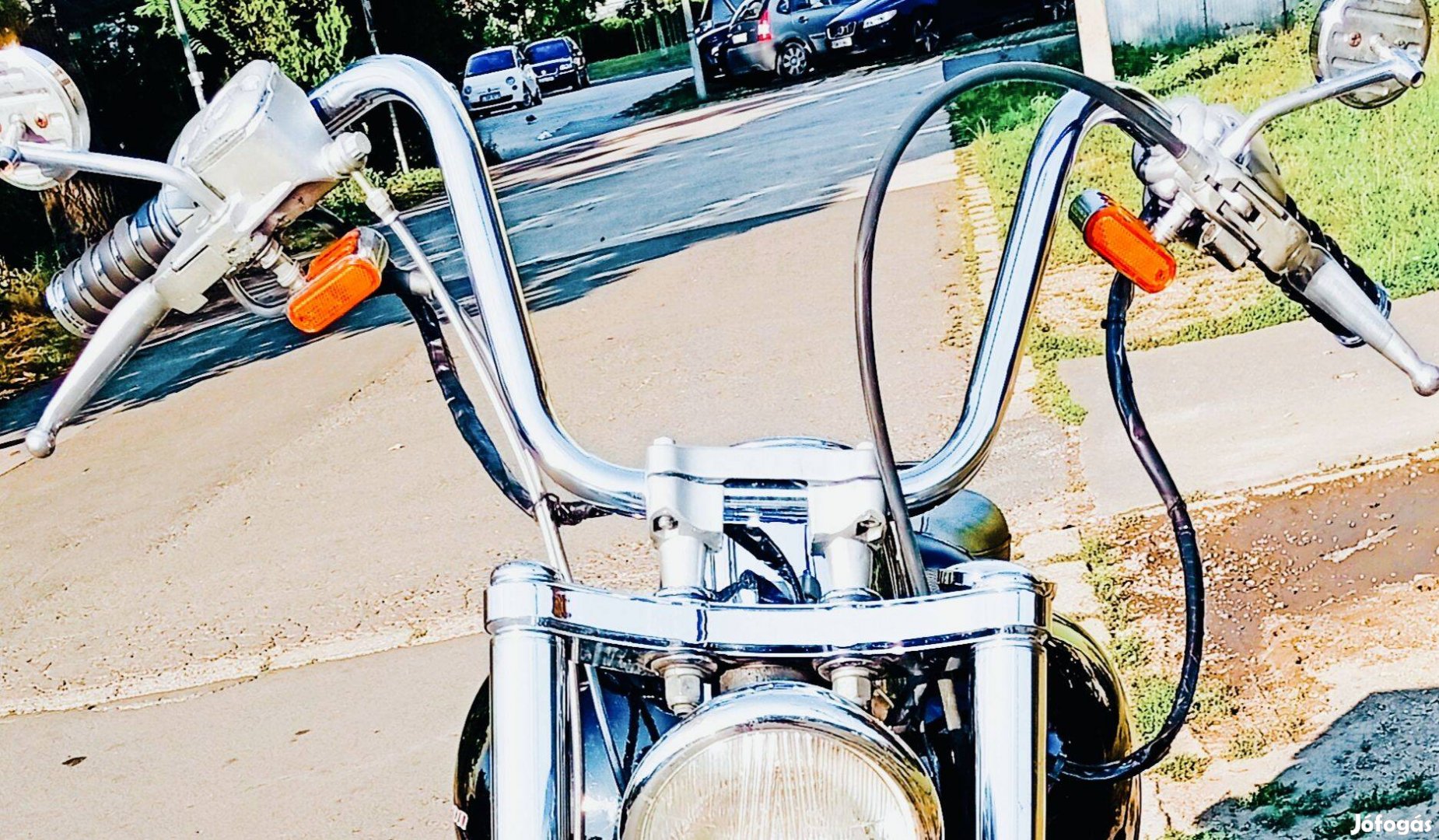Harley Davidson Dyna Sportster új chopper kormány