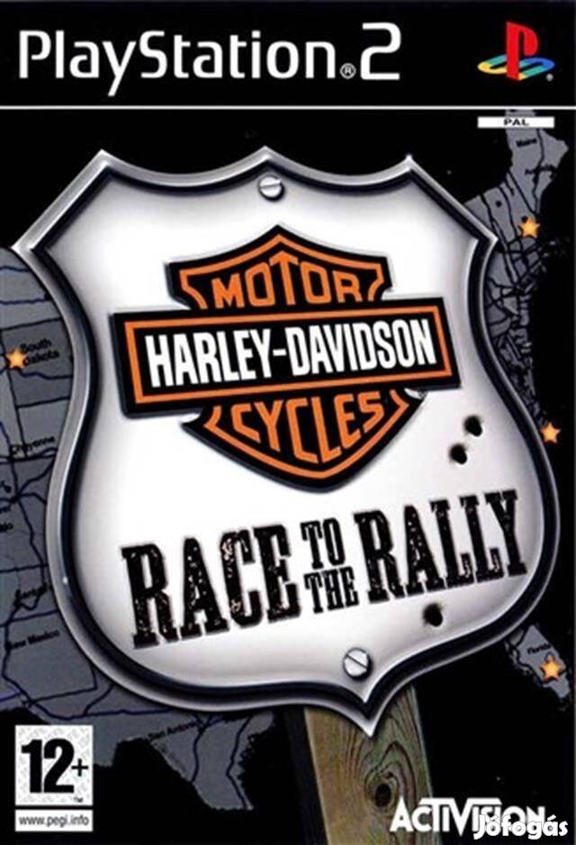 Harley Davidson Race To The Rally Playstation 2 játék