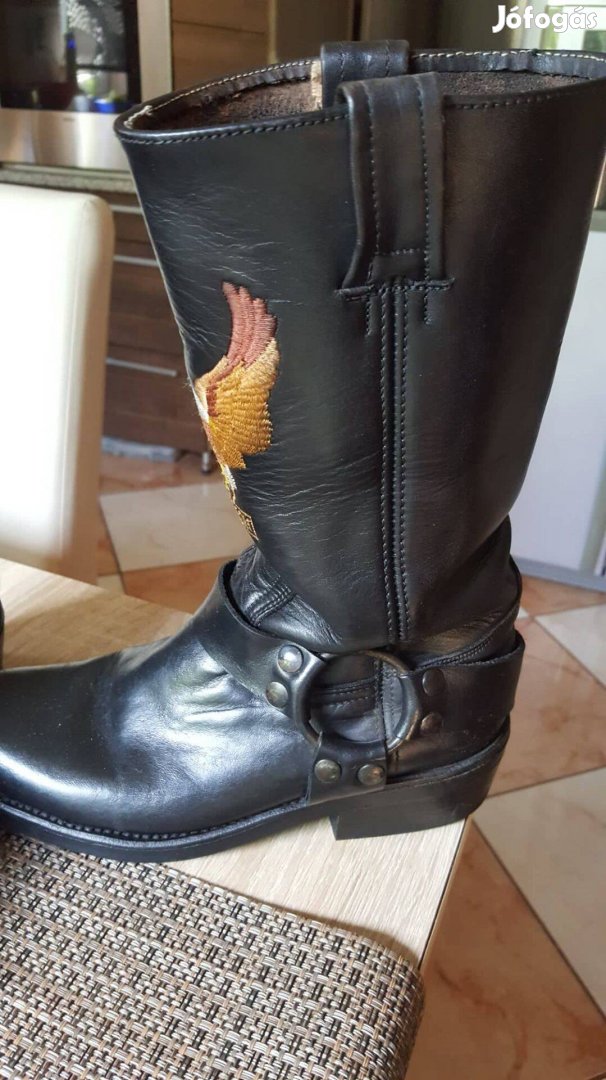 Harley-Davidson eredeti női motoros csizma 38