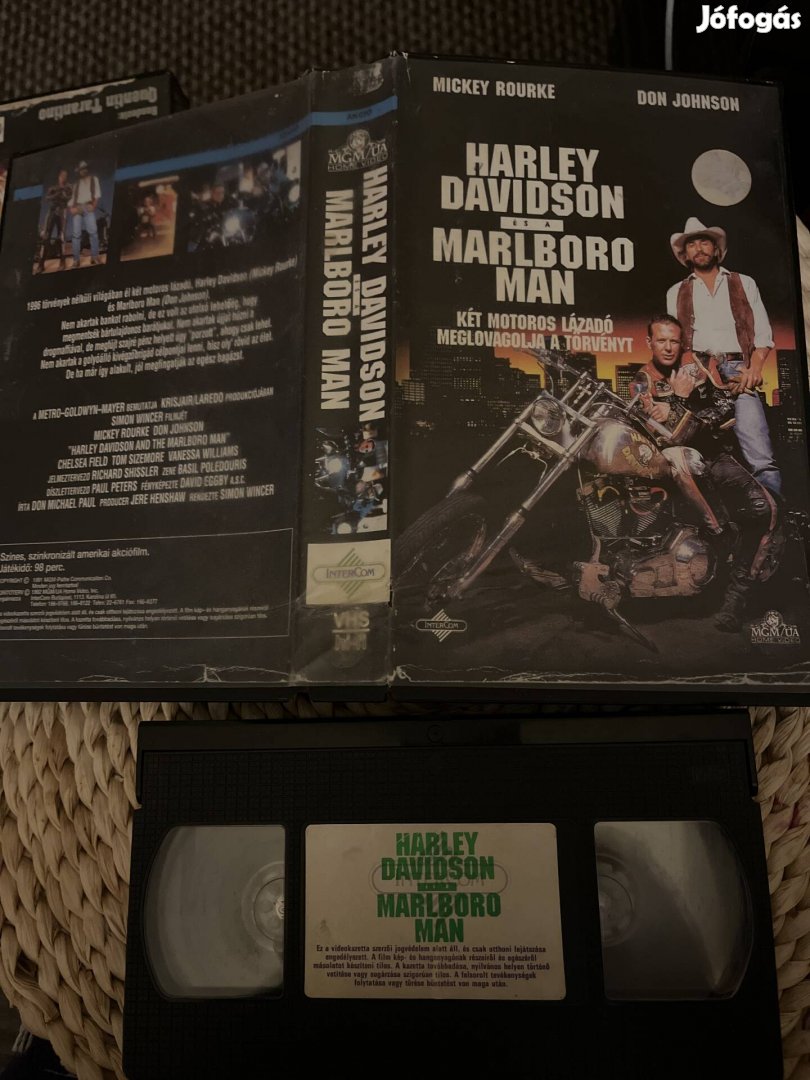 Harley Davidson és a Malboro man vhs