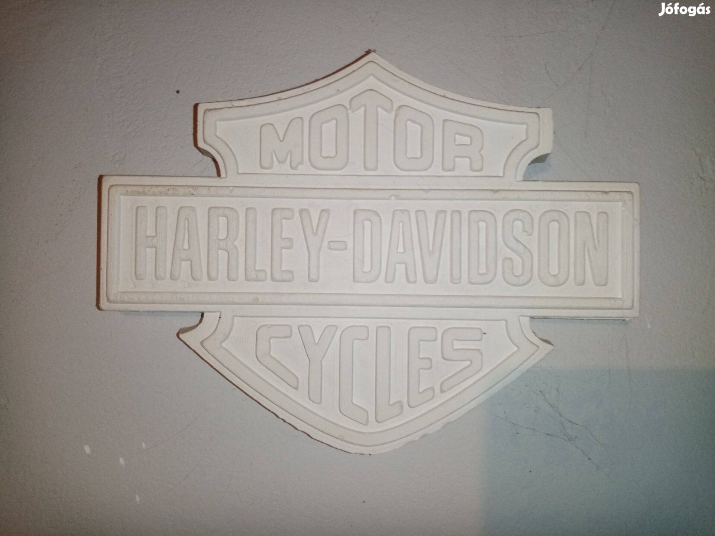Harley Davidson gipsz falidísz öntőforma