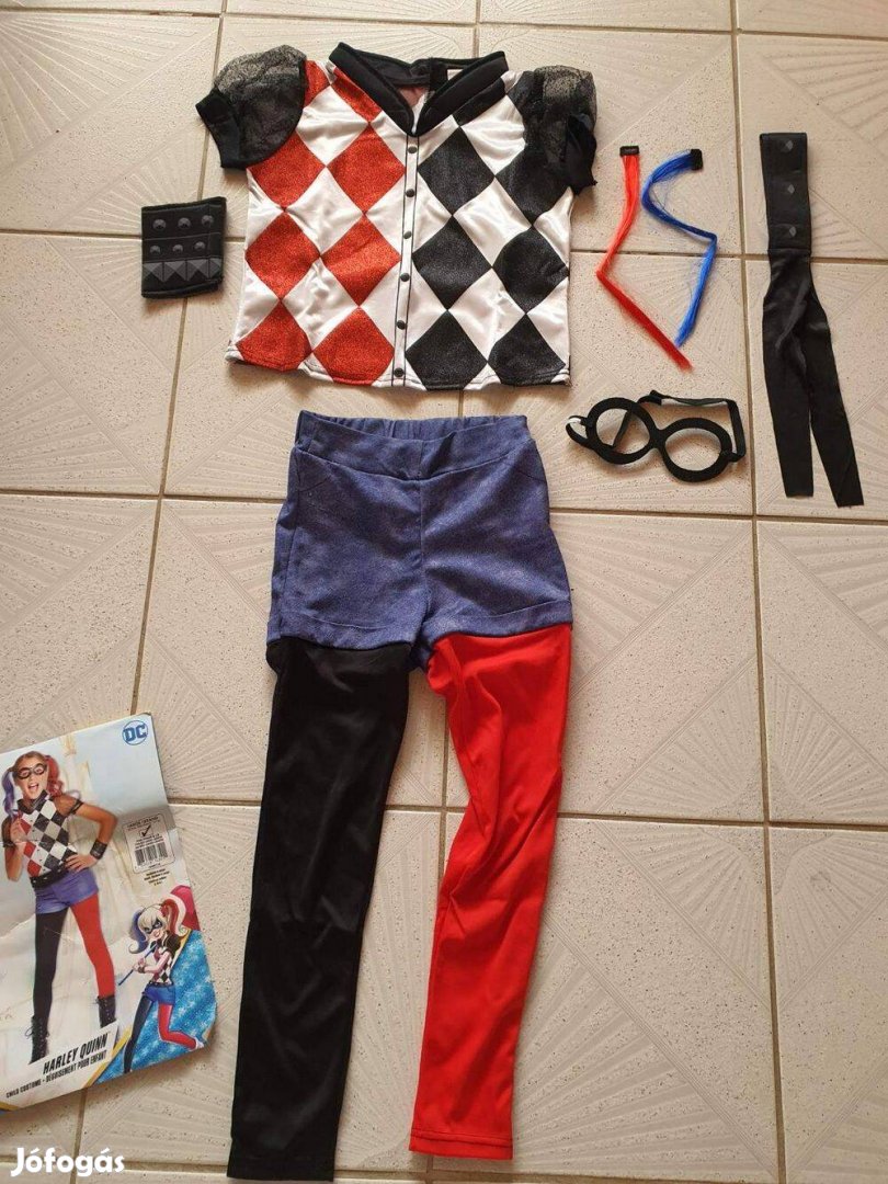 Harley Quinn gyerek jelmez
