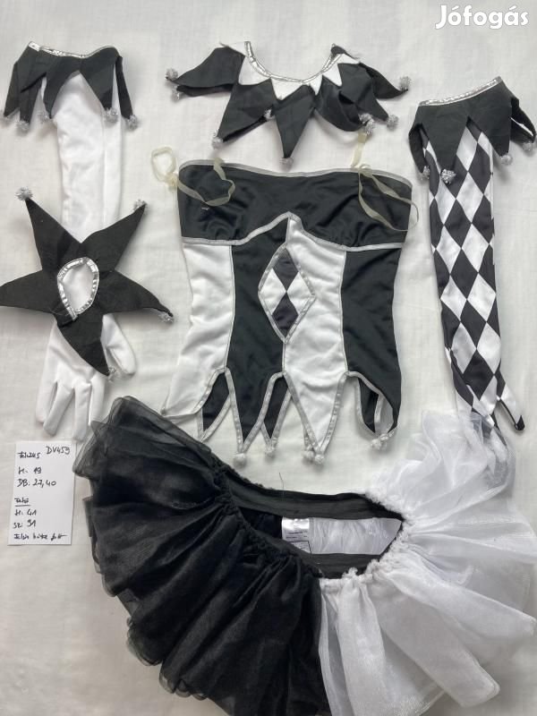 Harley Quinn jelmez, felnőtt jelmez DV459