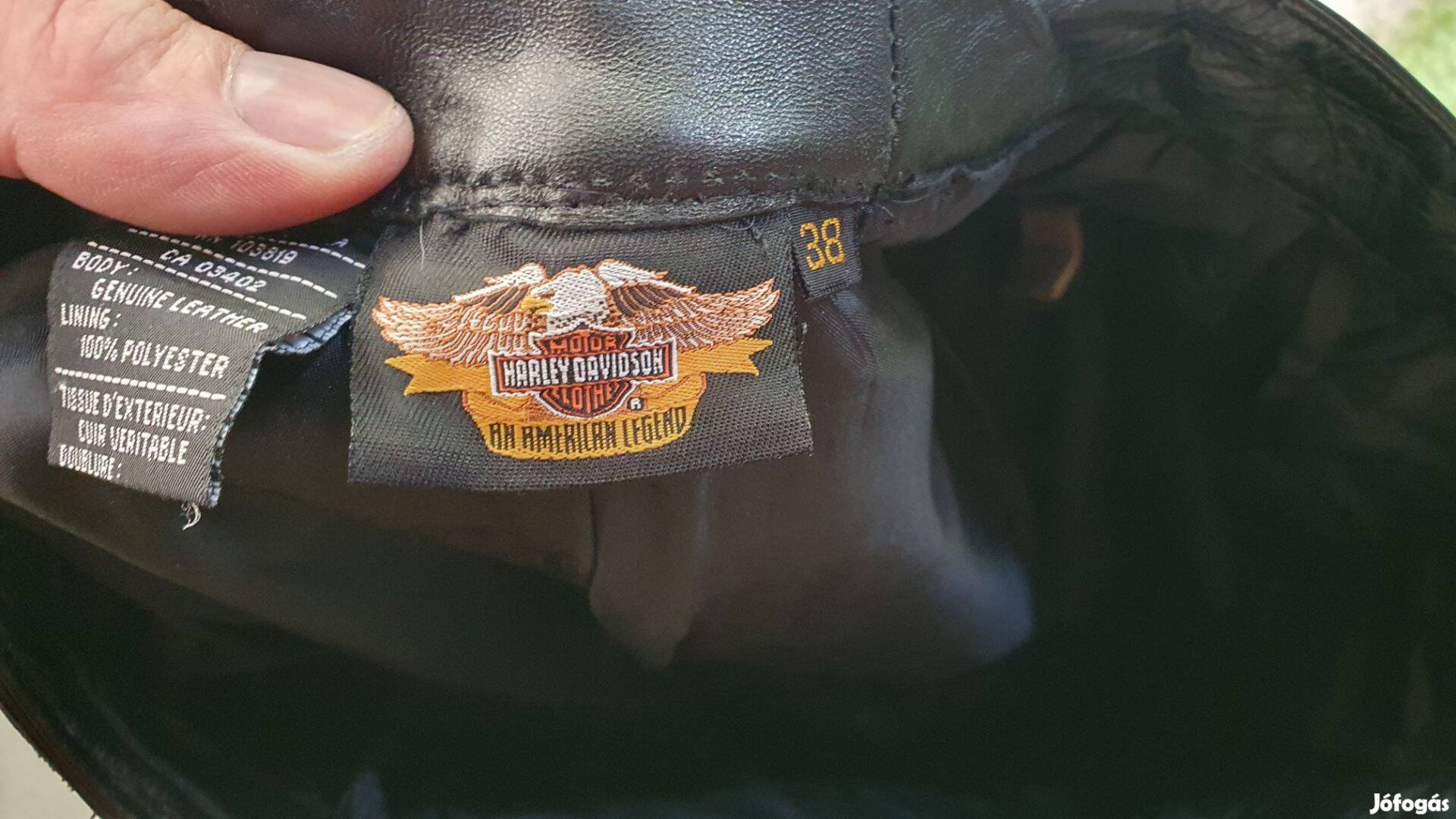 Harley davidson bőr nadrág