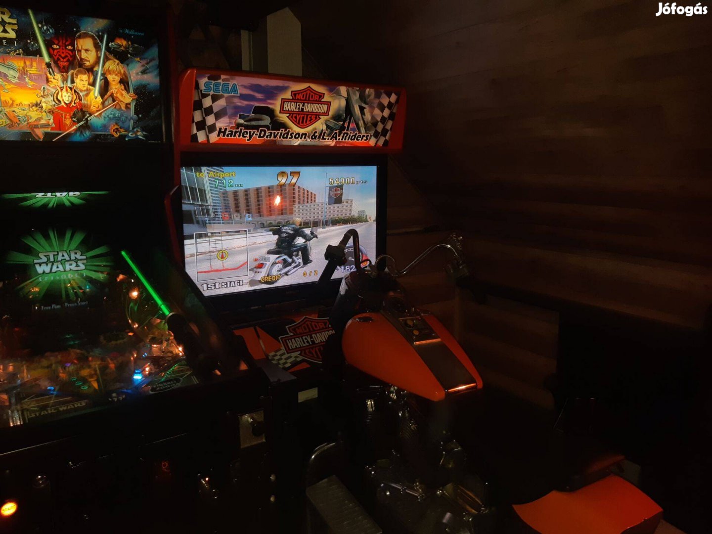 Harley davidson szimulátor arcade gyűjteményből eladó