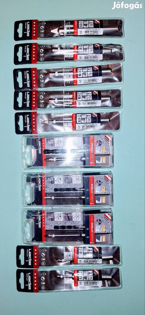 Harmad árba! Új Alpen Keramo Extreme beton és csempefúró