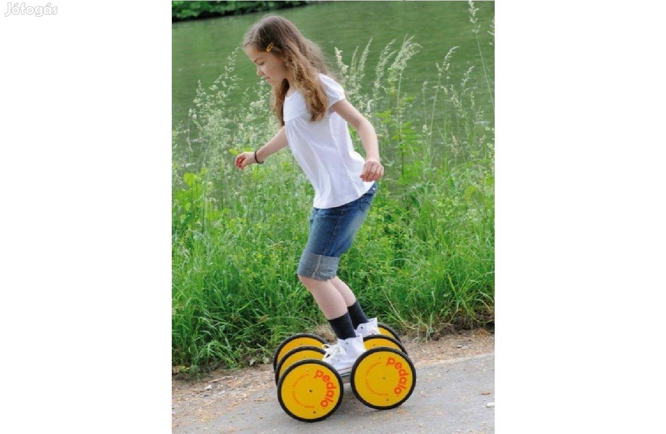 Harmadáron Német Az eredeti Pedalo fa gördülő roller