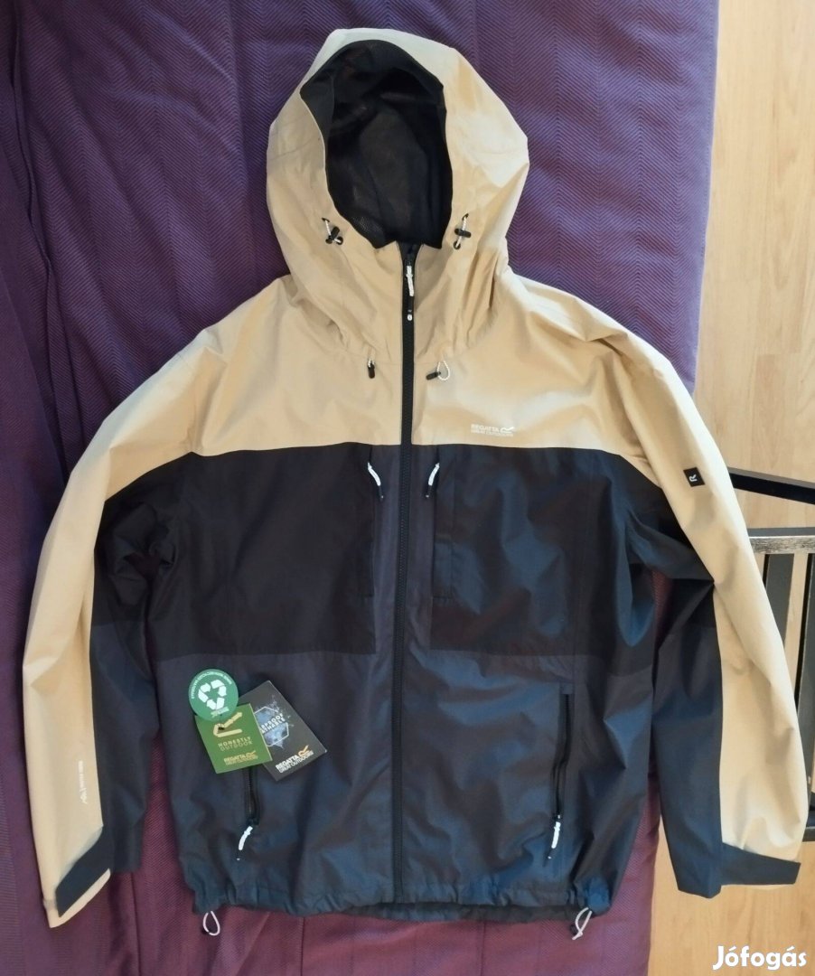 Harmadáron új Regatta vízálló légáteresztő kapucnis könnyű