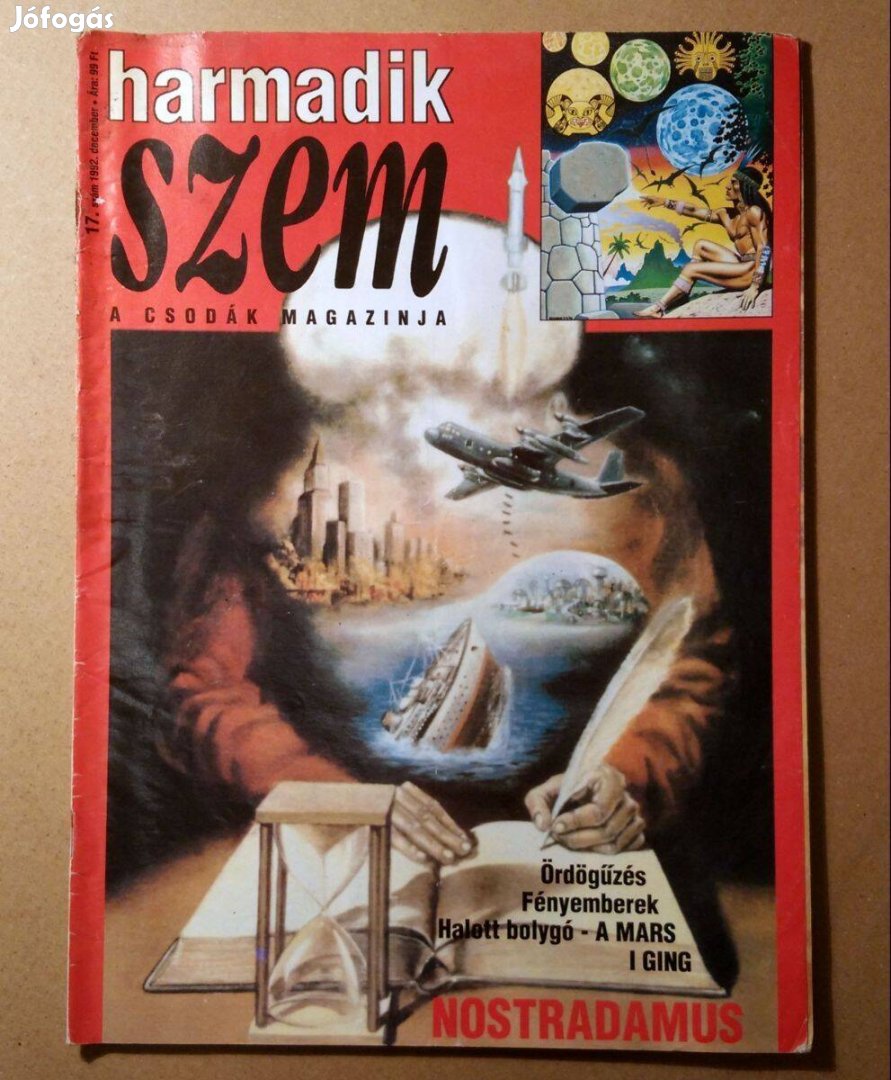 Harmadik Szem 1992/December (17.szám) 6kép+tartalom