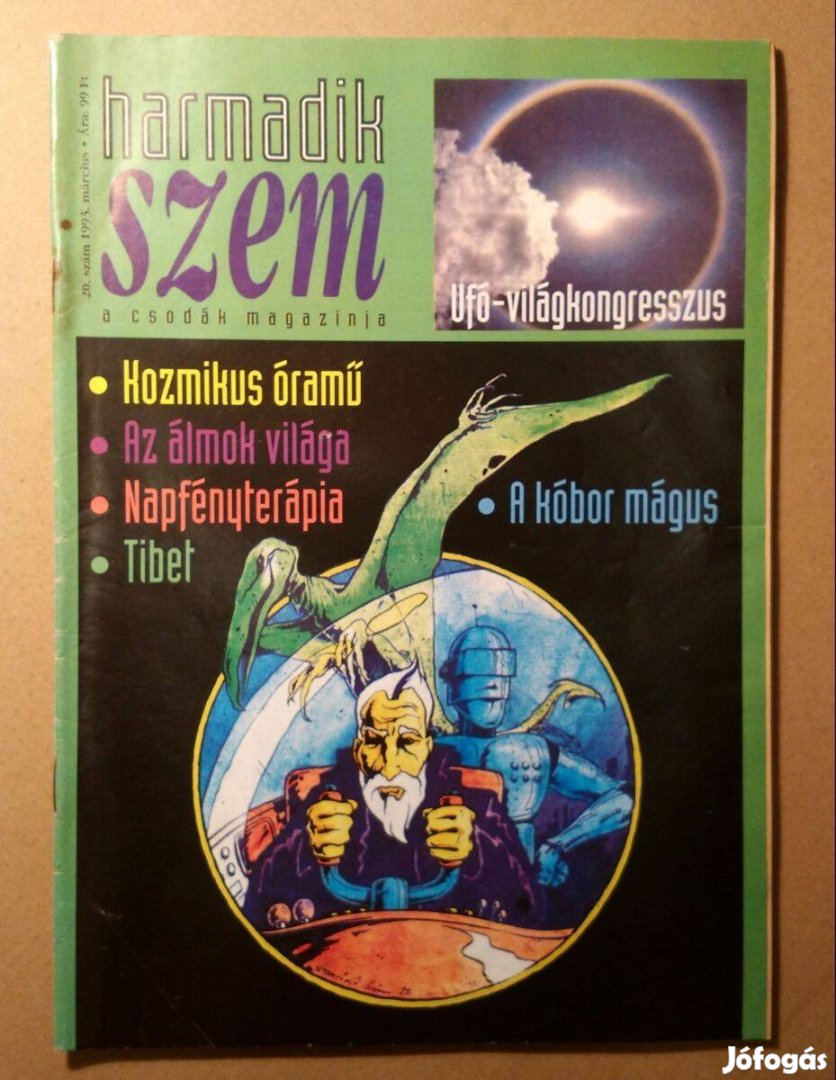 Harmadik Szem 1993/Március (20.szám) 6kép+tartalom