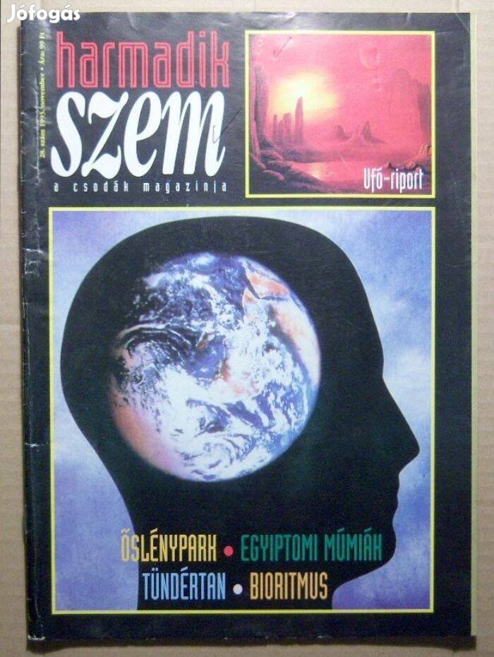 Harmadik Szem 1993/November (28.szám) 4kép+tartalom