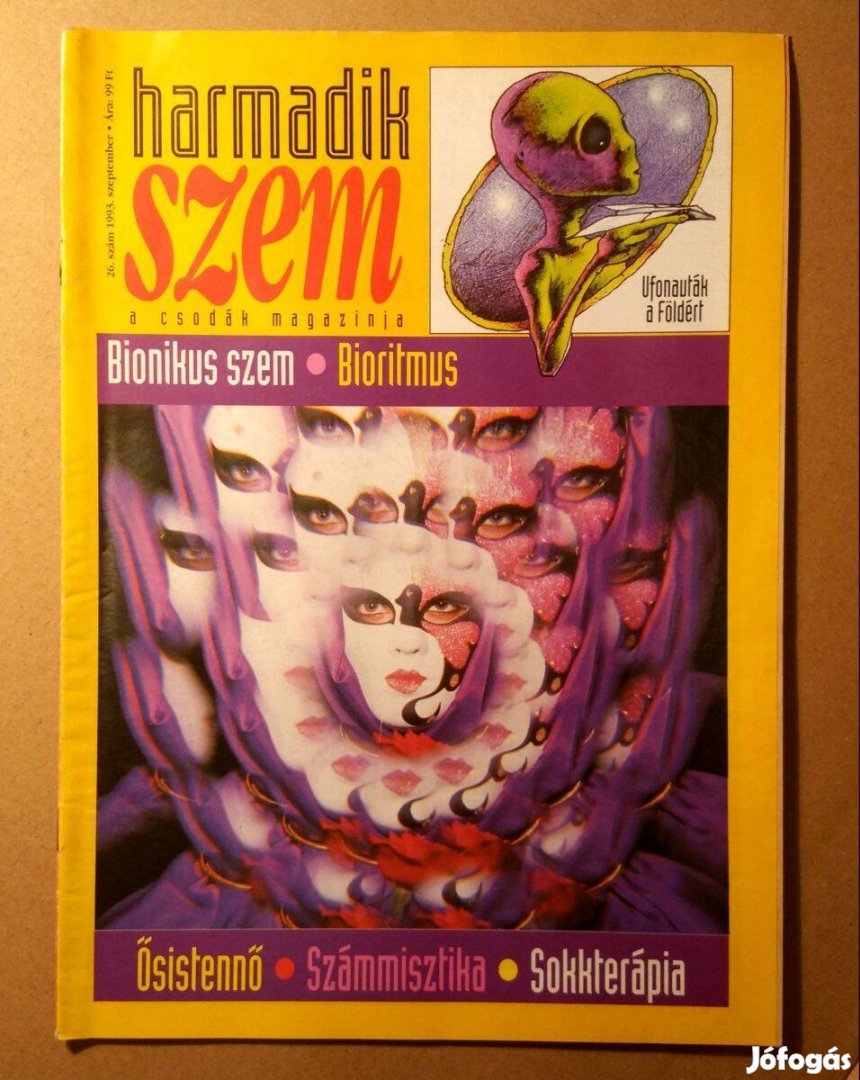 Harmadik Szem 1993/Szeptember (26.szám) 6kép+tartalom