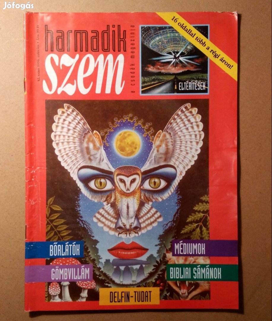 Harmadik Szem 1994/Március (32.szám) 6kép+tartalom