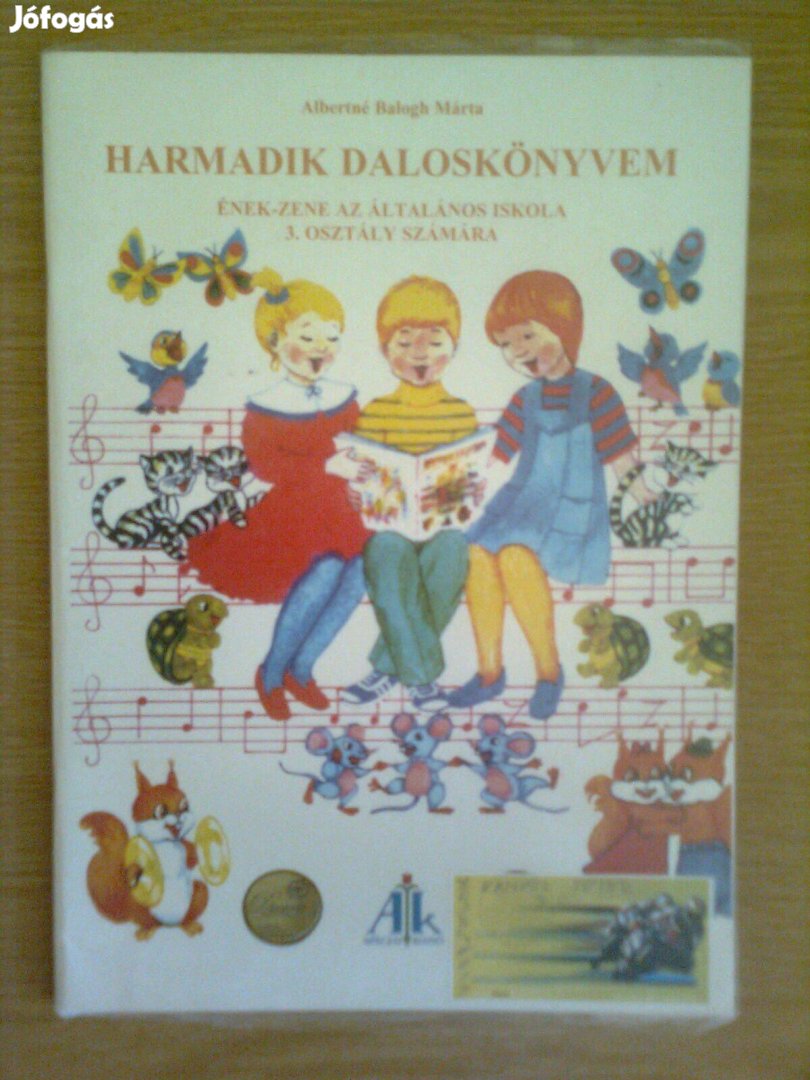 Harmadik daloskönyvem (ének-zene az ált. iskola 3. osztály számára)