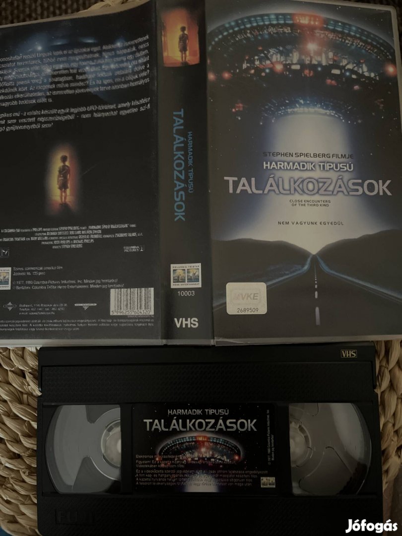 Harmadik tipusú találkozások vhs