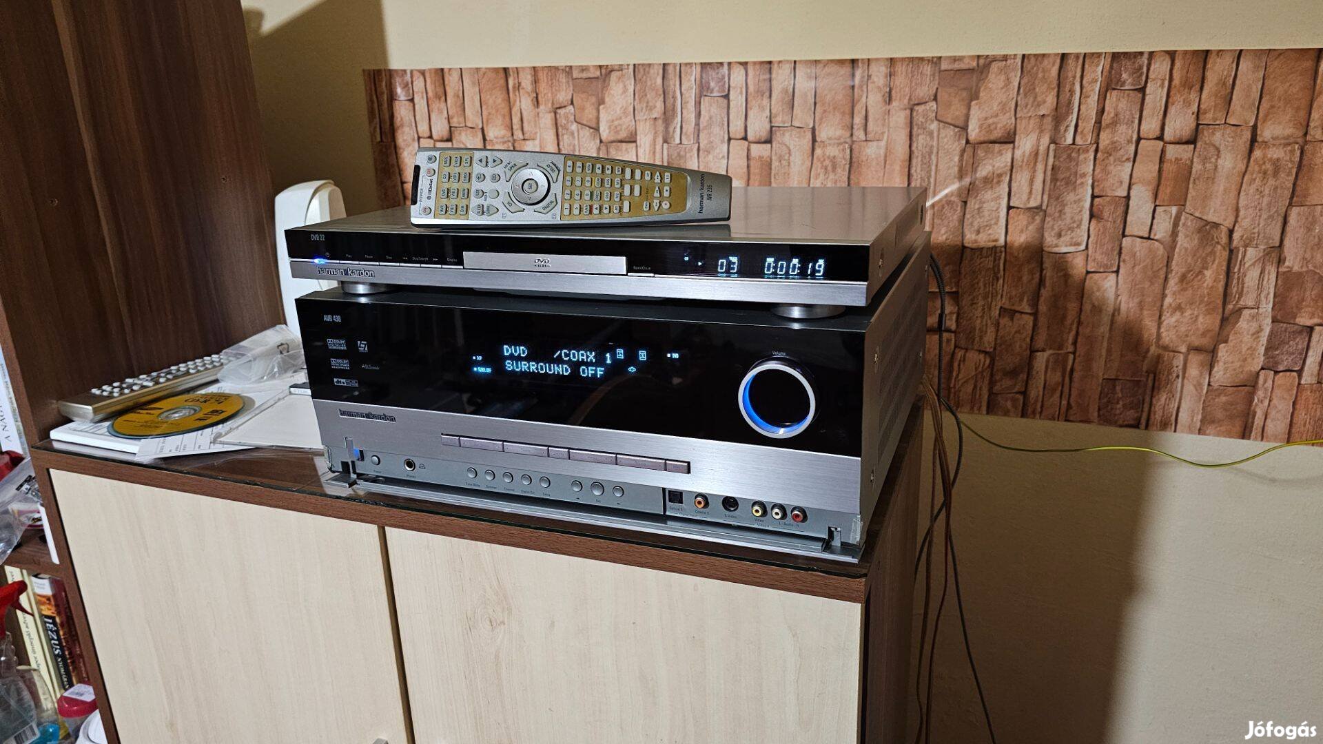 Harman Kardon AVR430 7.1De Sztereó Hangra Is Kiváló