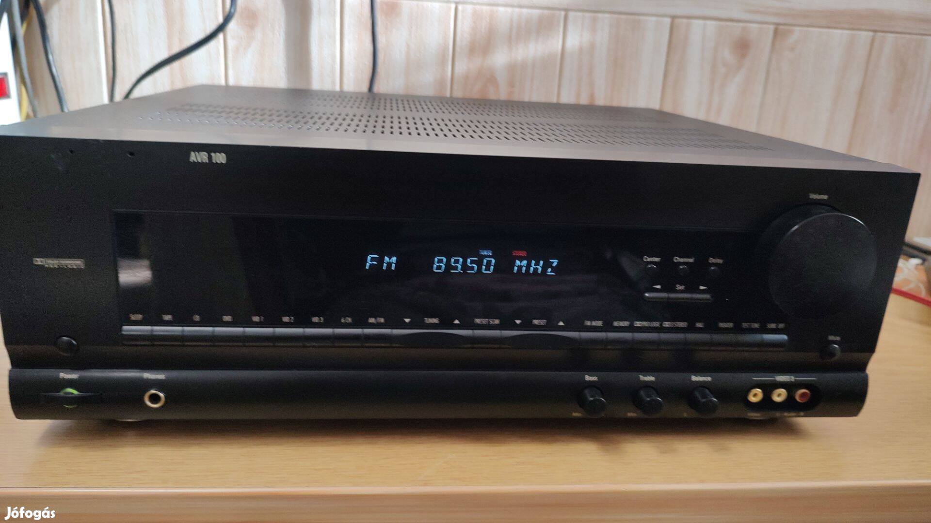 Harman Kardon AVR 100, hangfalakhoz való nagy, rádiós erősítő