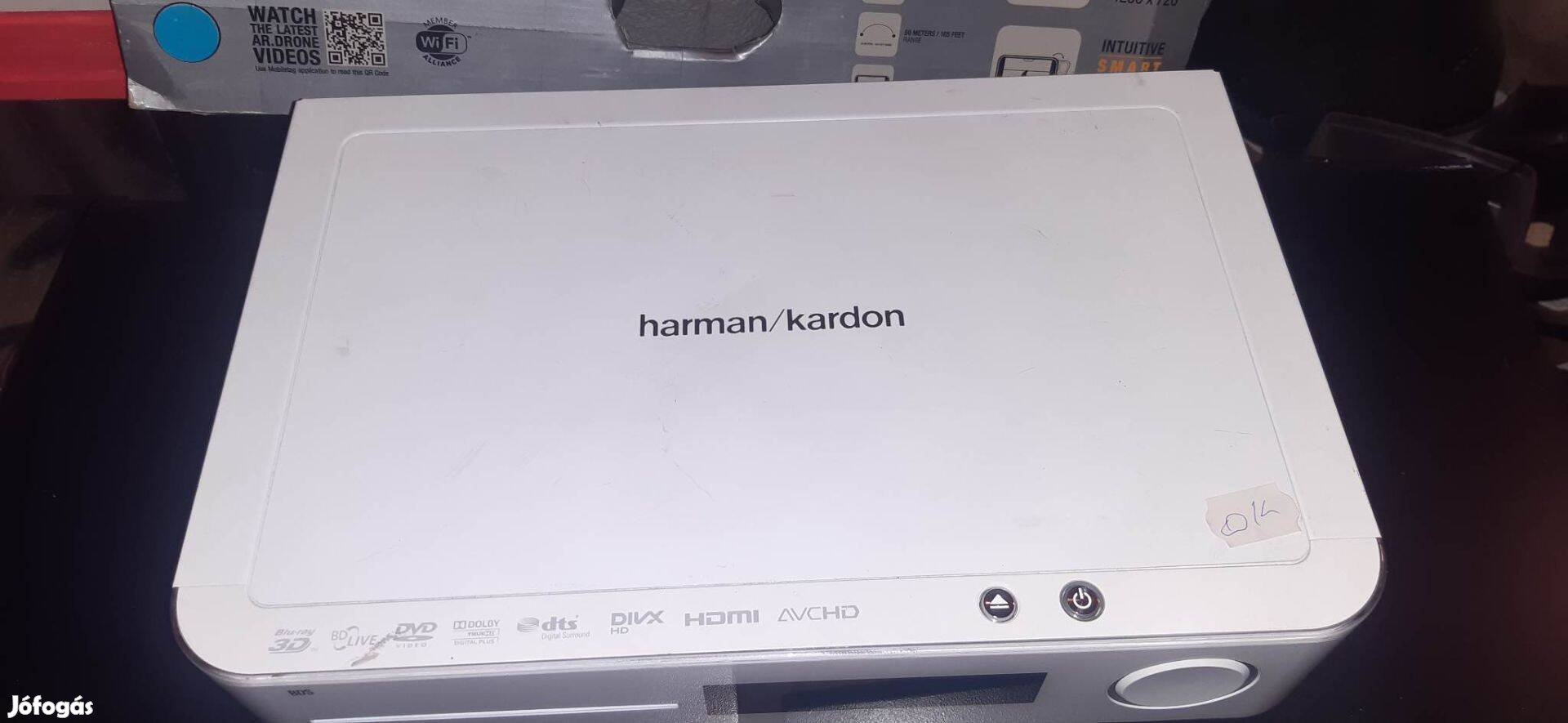 Harman Kardon BDS-570 Blu-ray lejátszó HDMI erősítő fehér