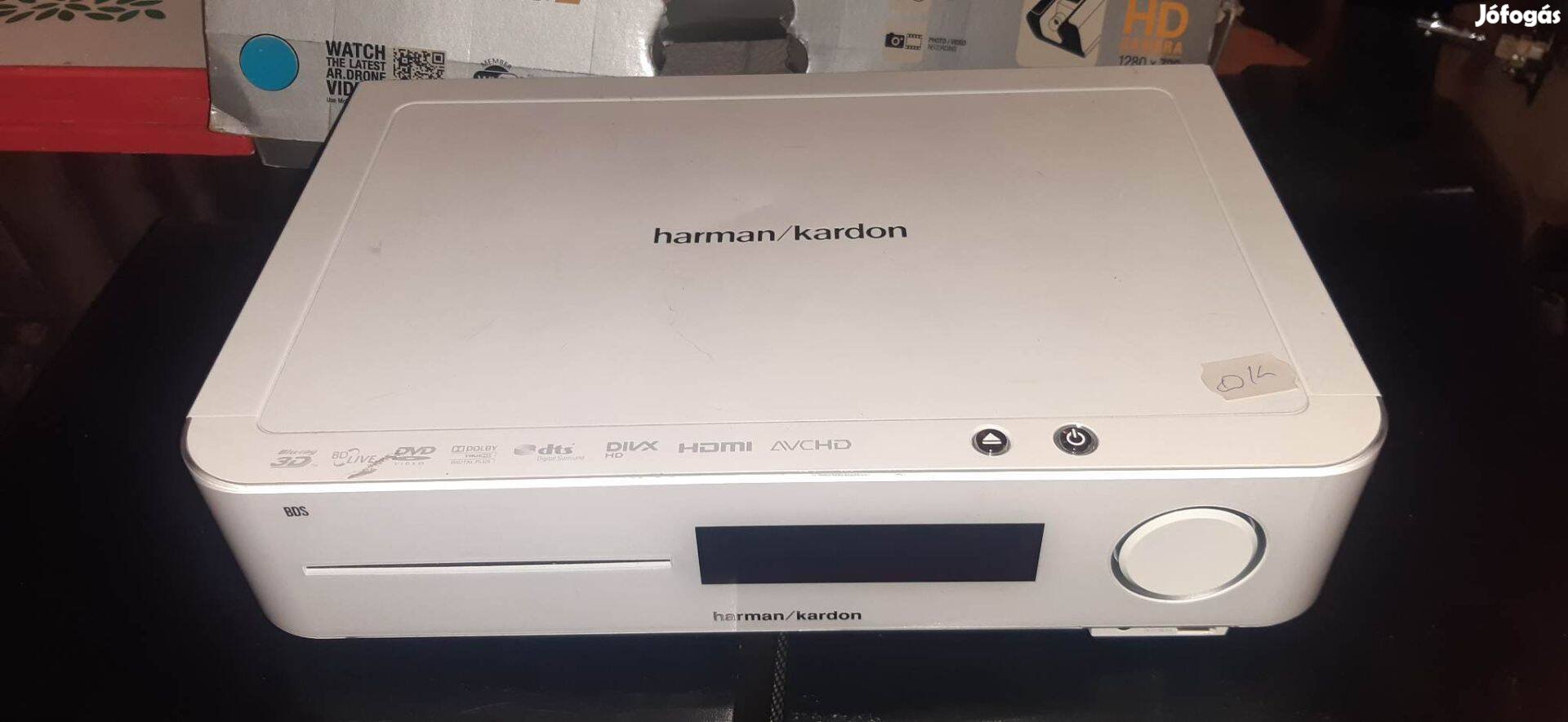 Harman Kardon BDS-570 Blu-ray lejátszó HDMI erősítő fehér