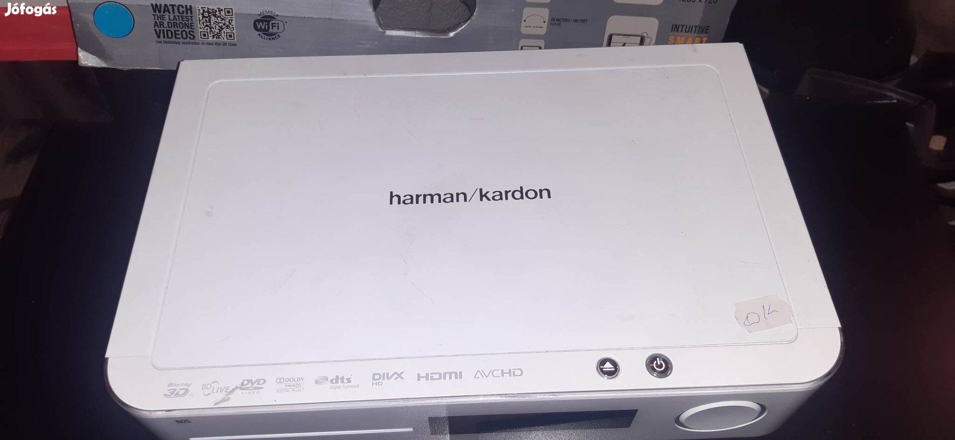 Harman Kardon BDS-570 Blu-ray lejátszó HDMI erősítő fehér