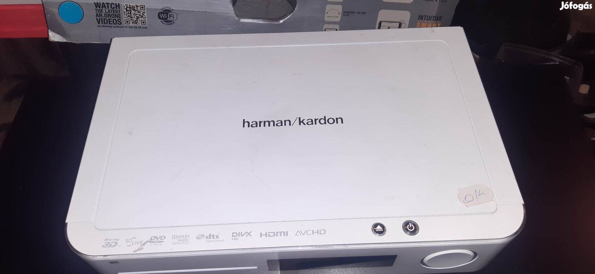 Harman Kardon BDS-570 Blu-ray lejátszó HDMI erősítő fehér