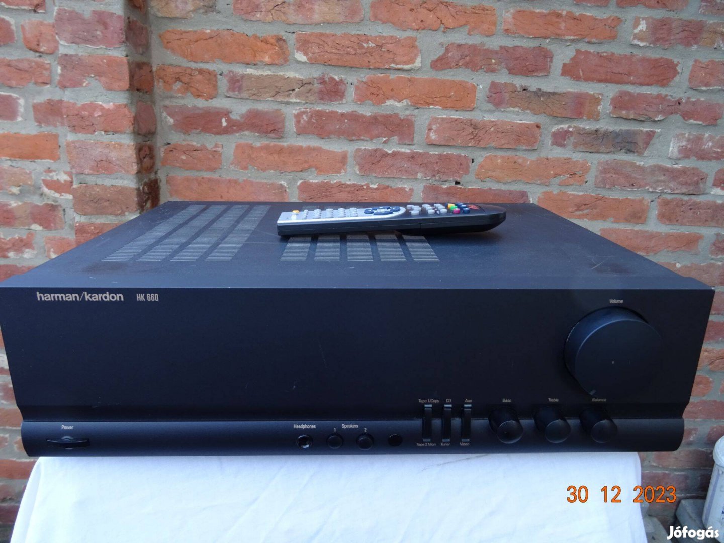 Harman Kardon HK660 erősítő távirányítóval