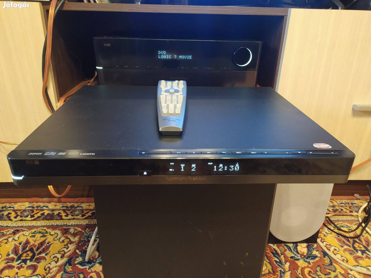 Harman Kardon hdmi-s 7.1-es receiver és dvd lejátszó eladó