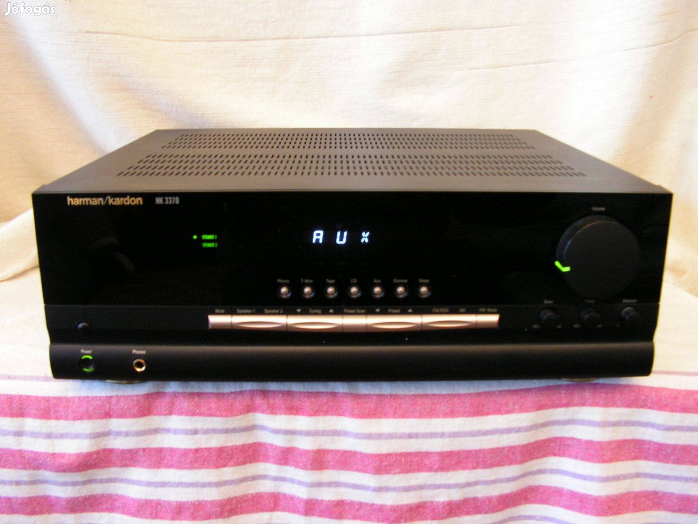 Harman - Kardon HK 3370 sztereó rádiós erősítő. Receiver