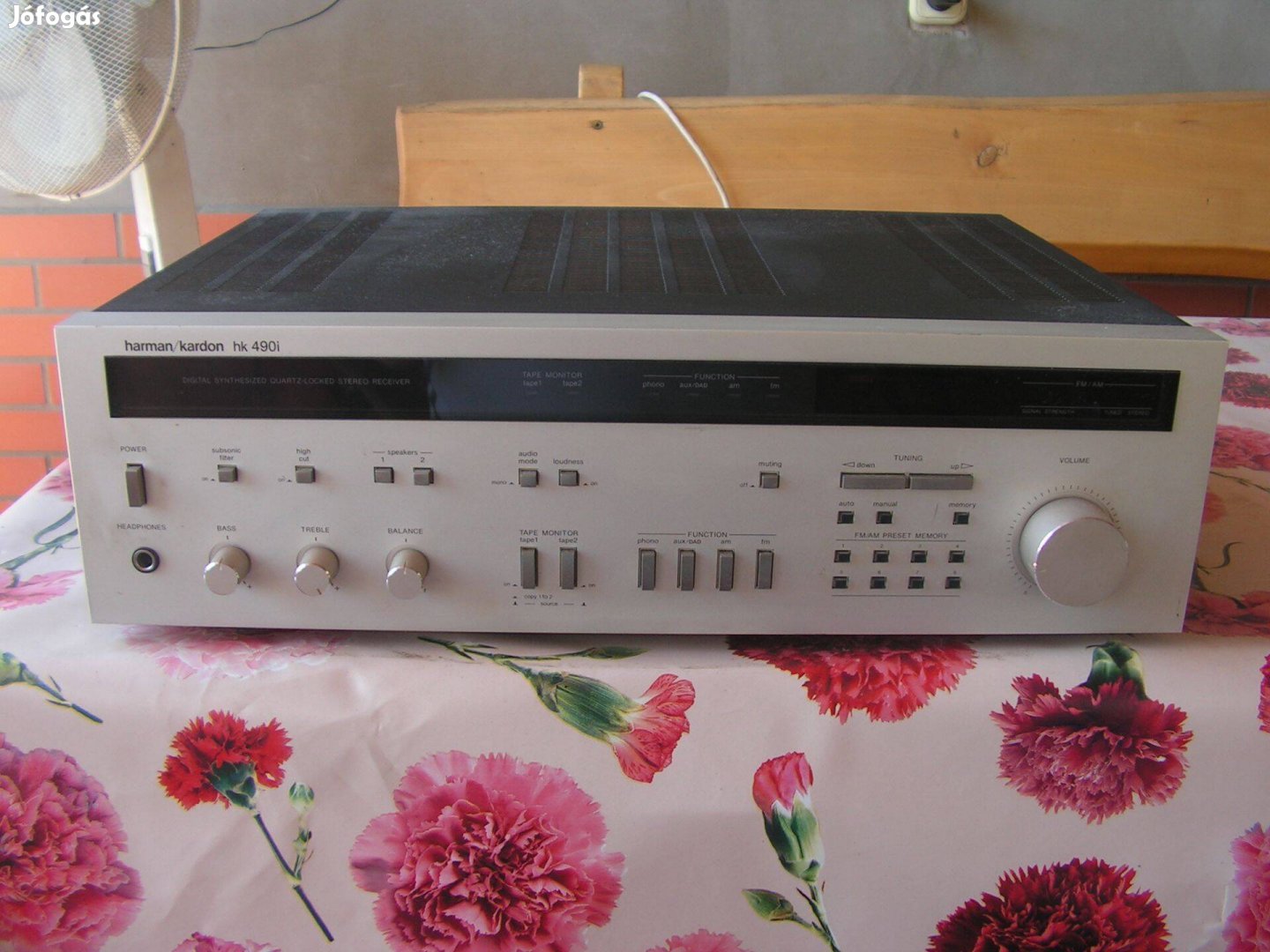 Harman - Kardon HK 490 i sztereó rádiós erősítő. Receiver