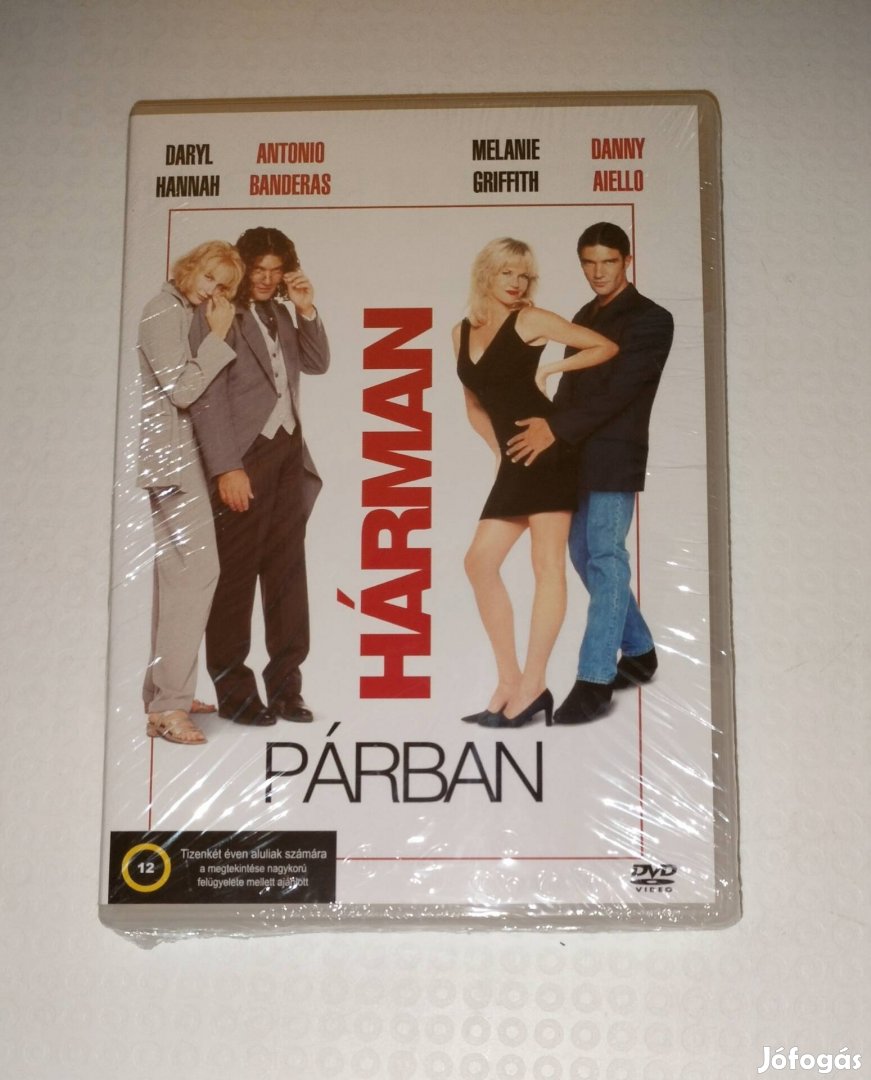 Hárman párban dvd bontatlan Antonio Banderas 