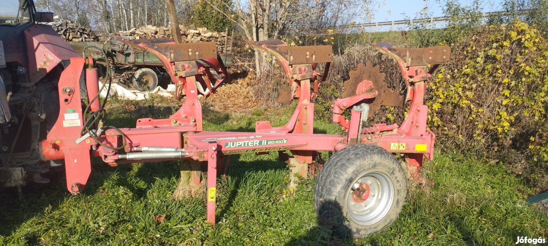 Hármas eke újszerű állapotban 