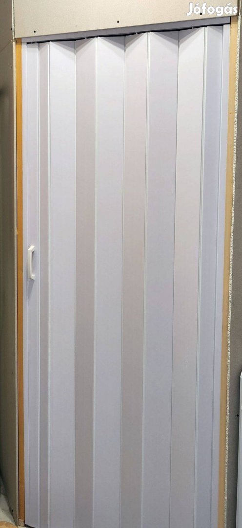 Harmonika ajtó PVC műanyag fehér 79x202cm