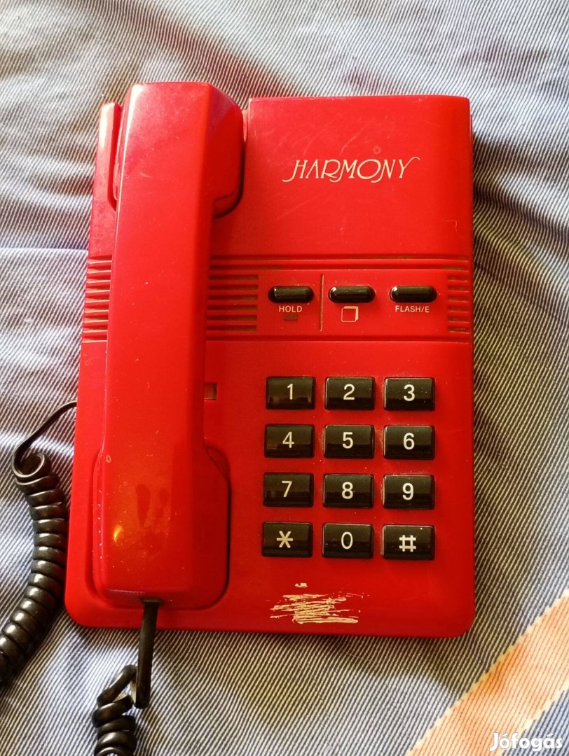 Harmony RS-802 TPM modellű piros vezetékes nyomógombos