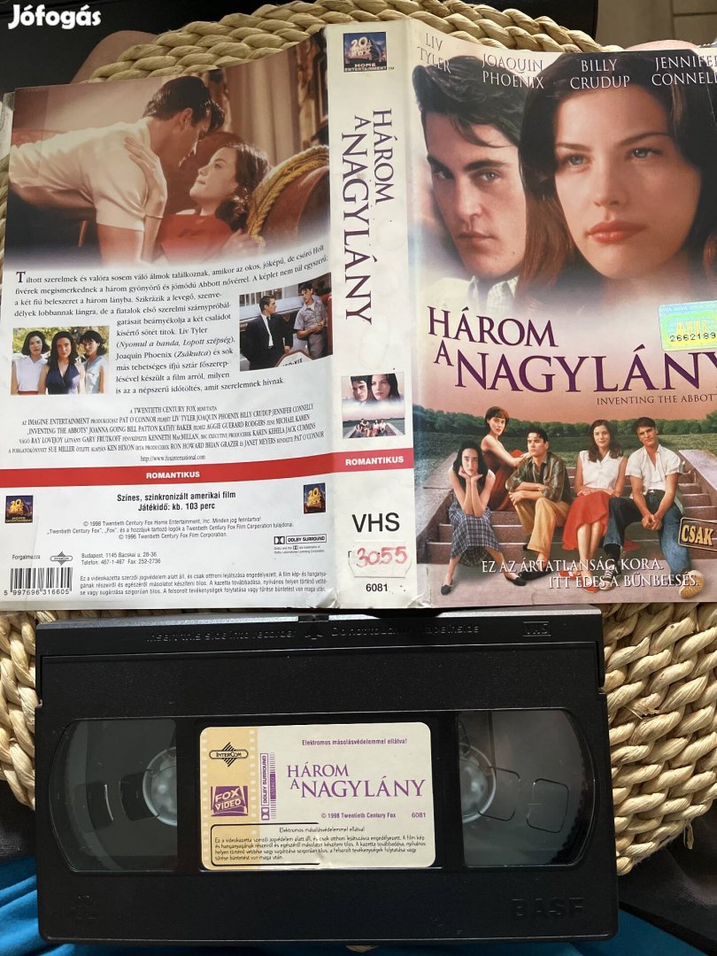 Három a nagylány vhs