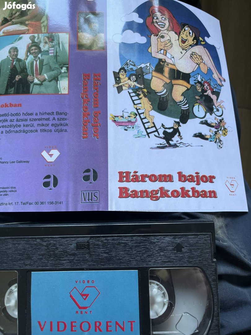 Három bajor Bangkokban vhs