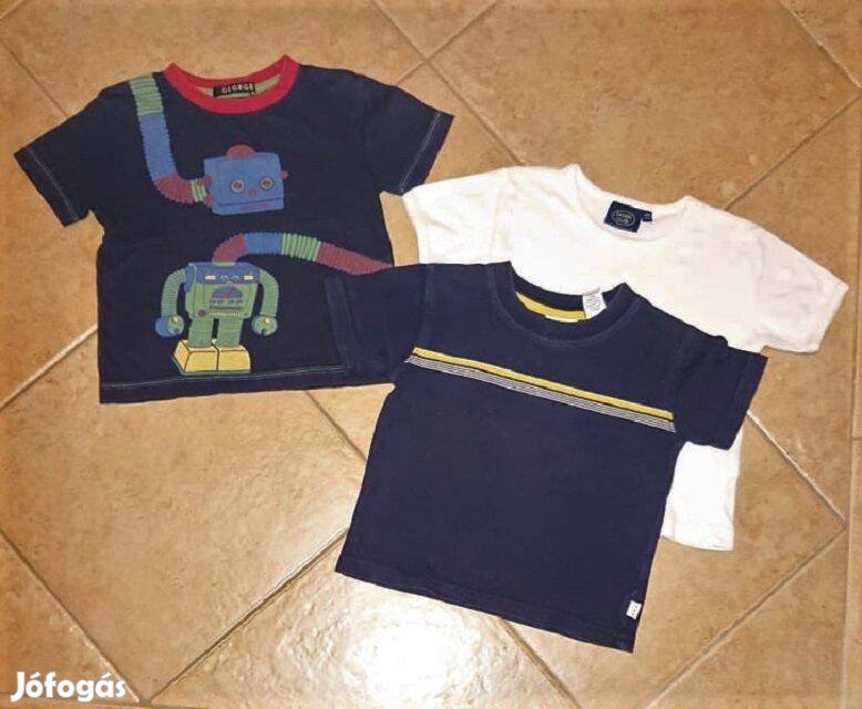 Három darab márkás póló 86-92-es méretben